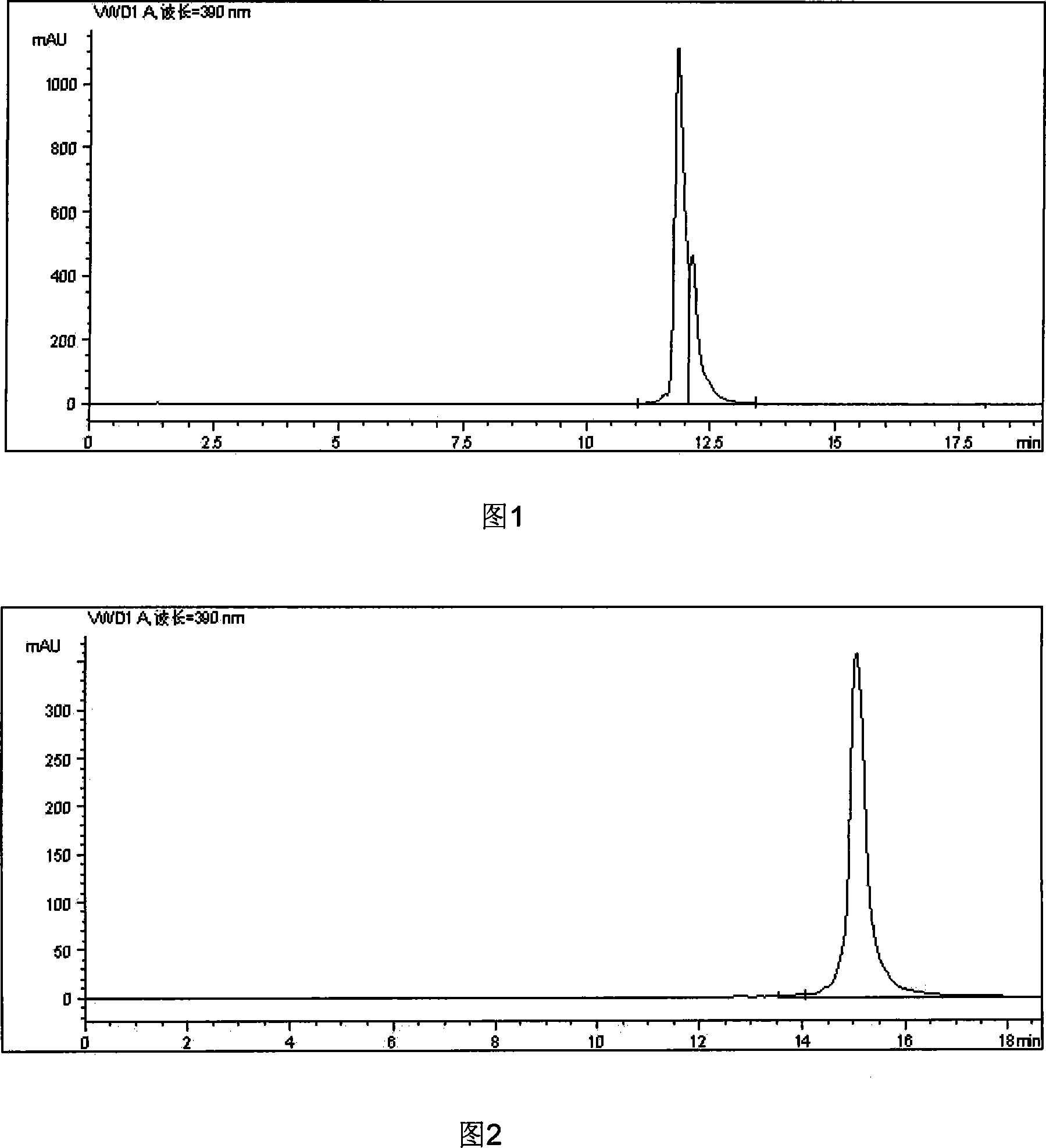 Polyglycol modifying ferric iron deuterohemin short peptide compound and production method thereof