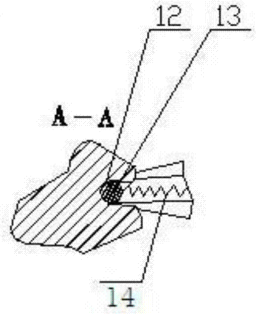 Automatic anti-collision noise reduction device used on pipe gravity conveying frame