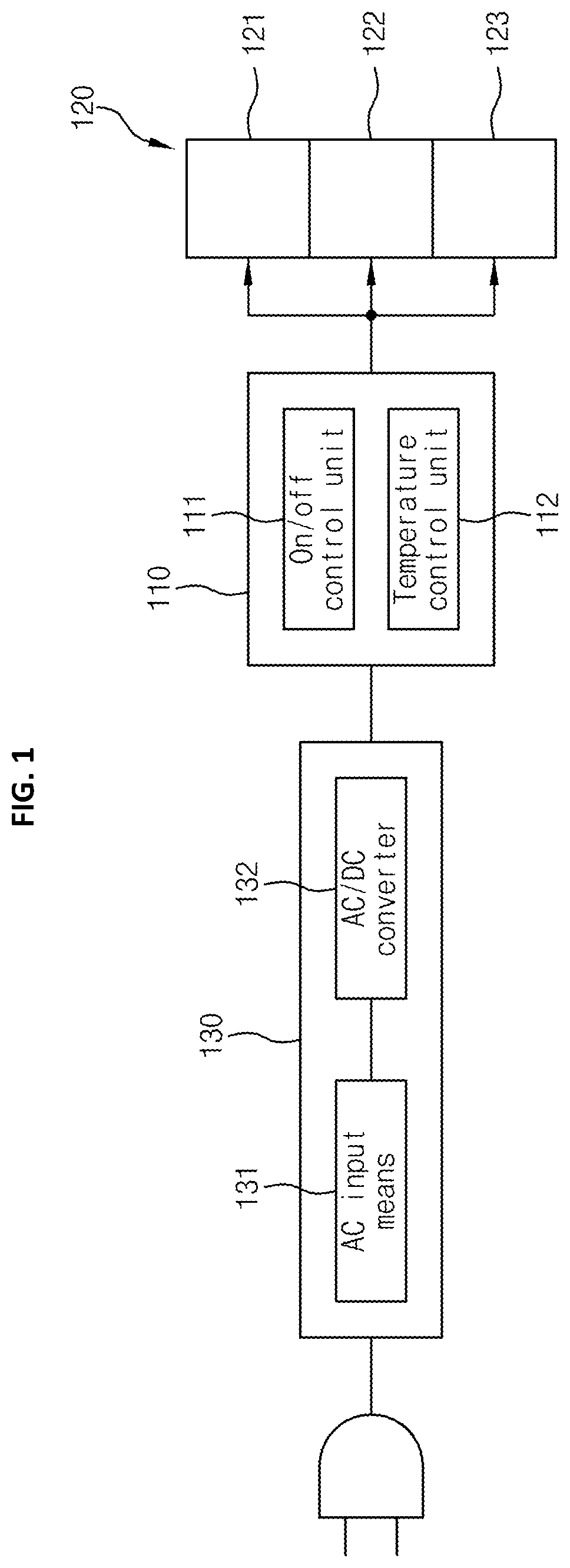 Silver nano electronic ink-printed heating element separation type electric thermotherapy device and manufacturing method therefor