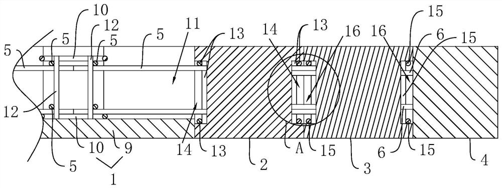 A prefabricated cross beam and its construction method