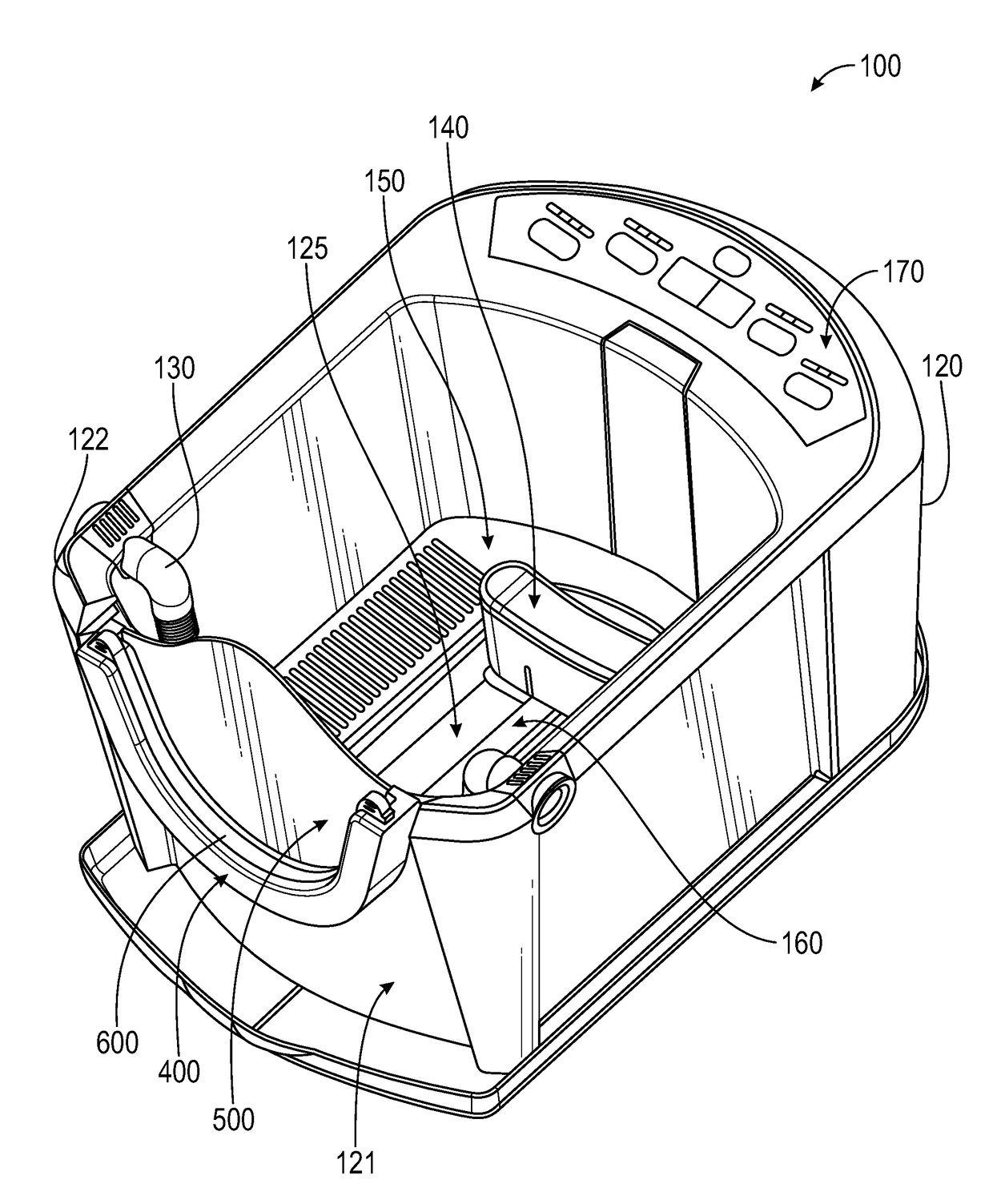 Face soaking device