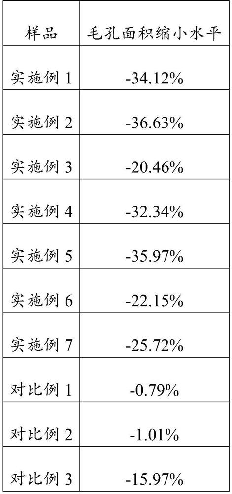 Refreshing astringent water and preparation method thereof