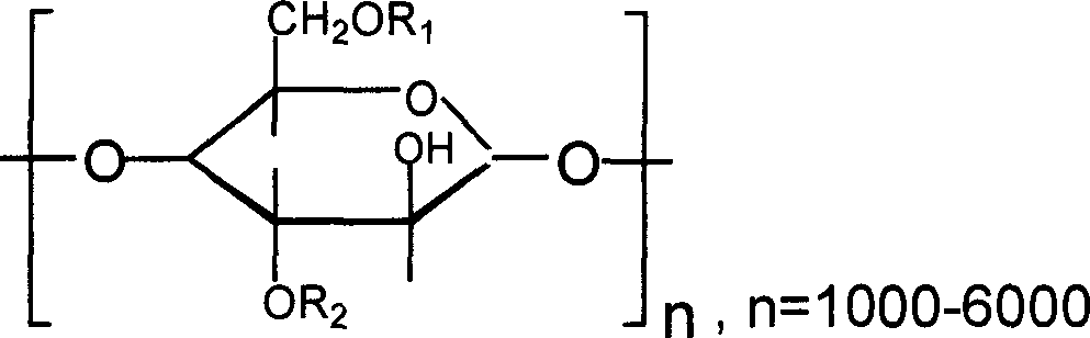 Synthesis of soluble amphoteric starch