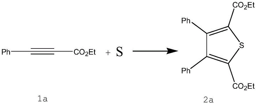 Preparation method of totally-substituted thiophene