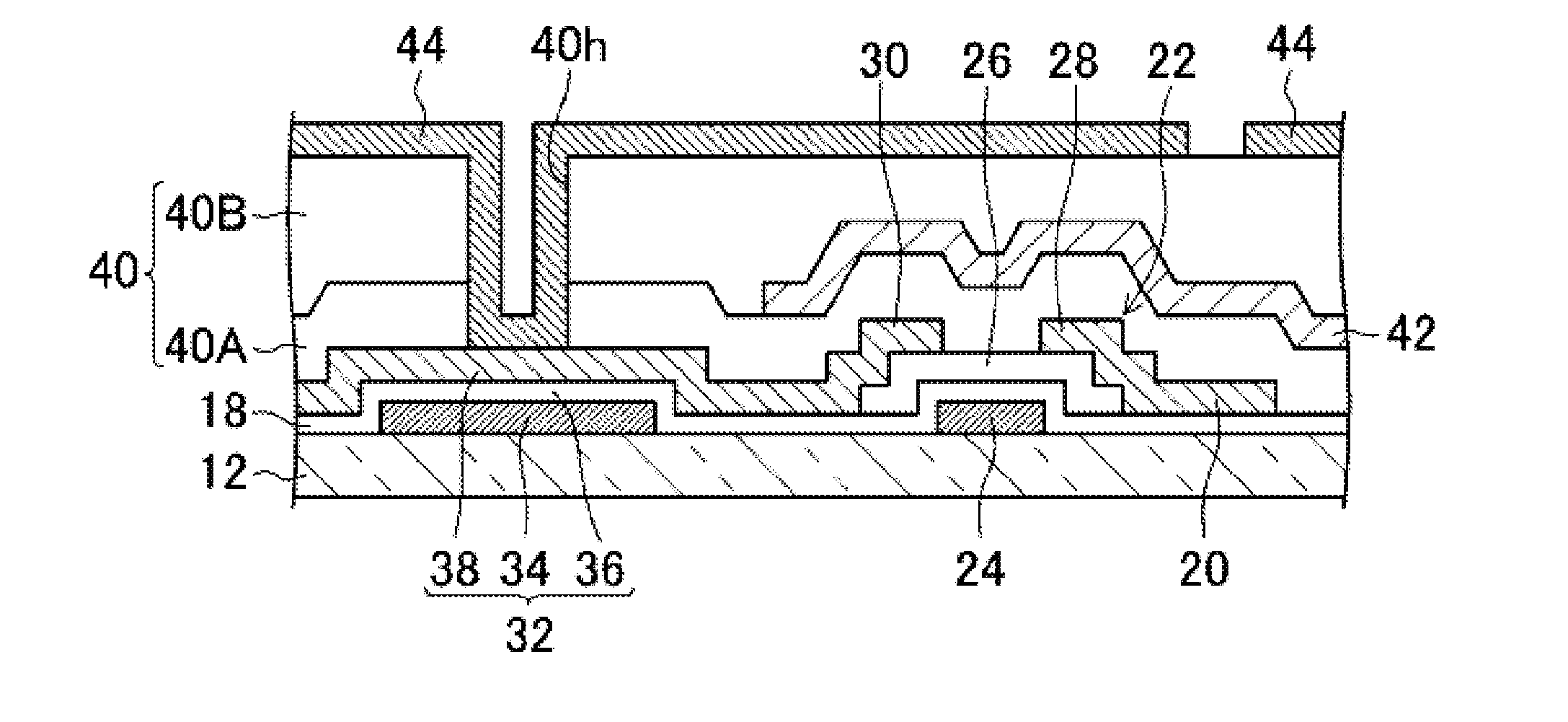 Thin film transistor substrate and liquid crystal display device