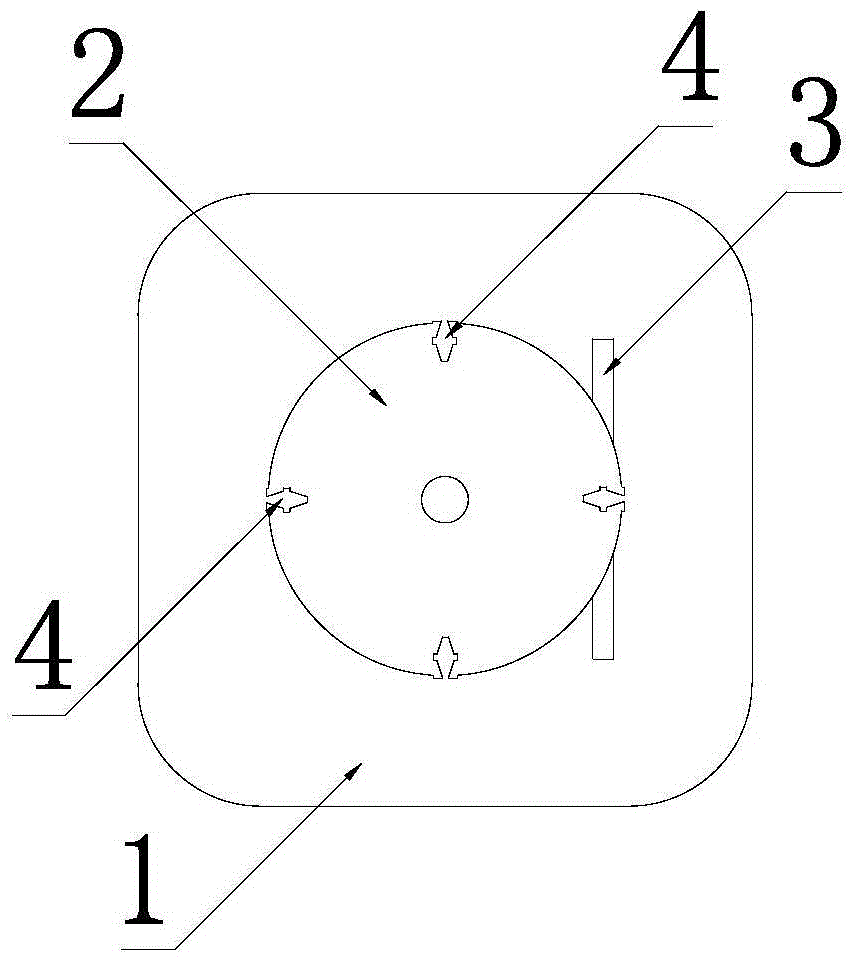 Multi-angle showing mechanism used for automatic detection of outer surface of battery stainless steel casing