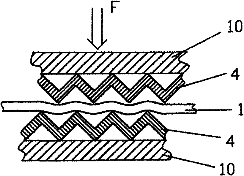 Pressure-sensitive optical cable and manufacture method thereof