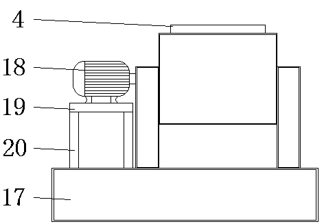 Glue filling device for manufacturing color printing equipment cleaning board