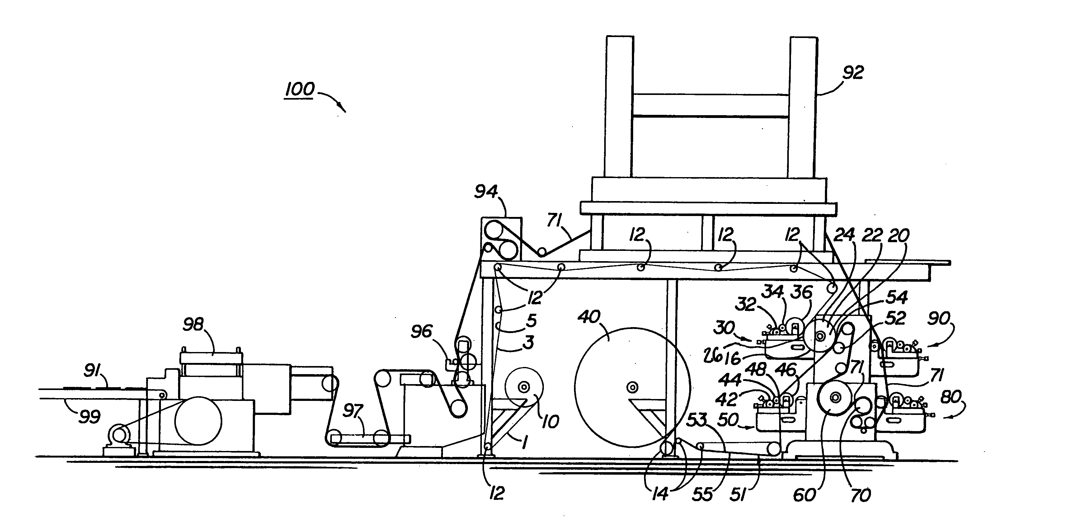 Apparatus and method for demetallizing a metallized film