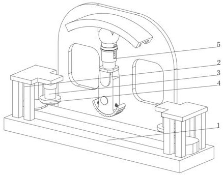 A test device for surface material of sports field