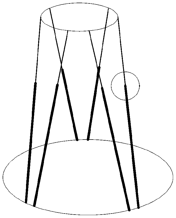 A Kinematics Solution Method of Rod-end Floating Six-DOF Parallel Robot with Angle Compensation