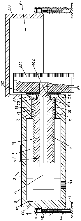 A road construction device that uses an exhaust fan to dissipate heat