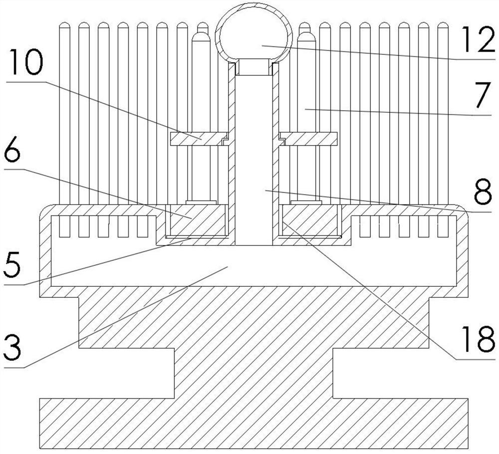 Cluster ejector pin system for semiconductor packaging die bonding