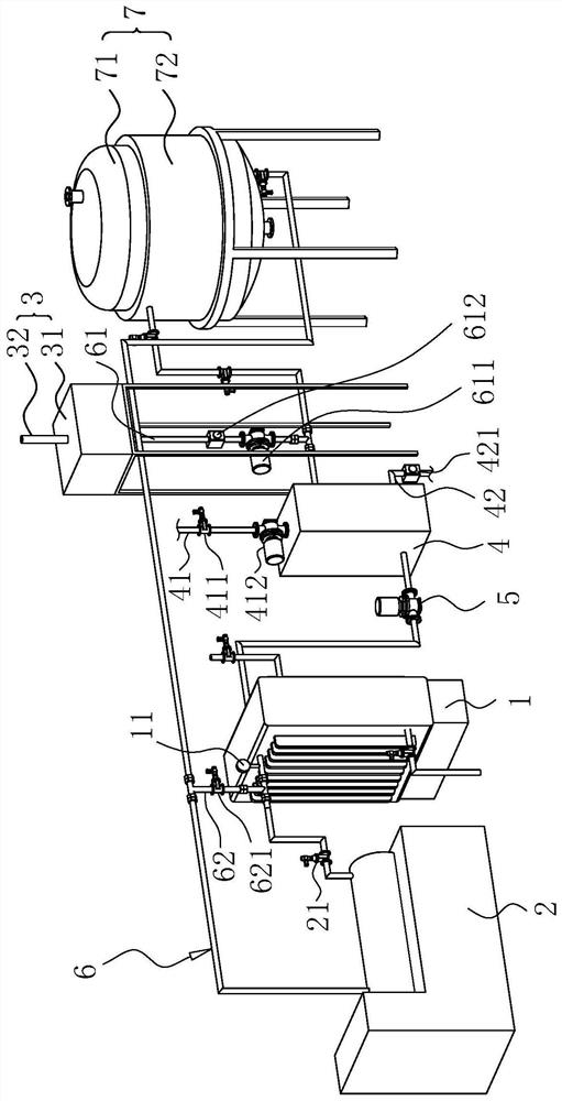 Single-medium heating and cooling system