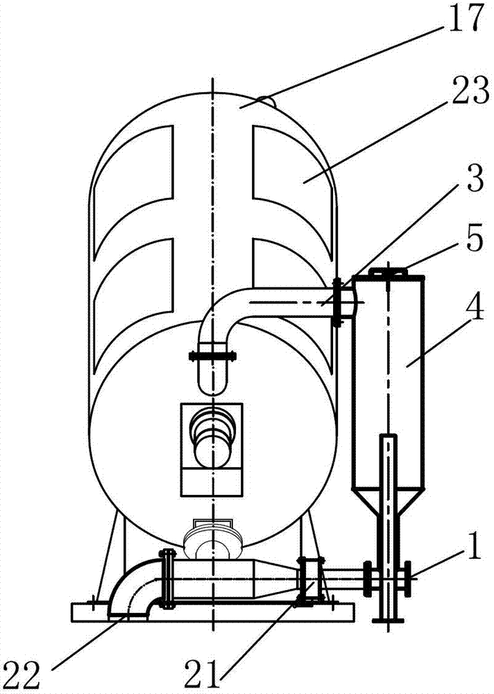 Device for integrating extrusion and dehydration
