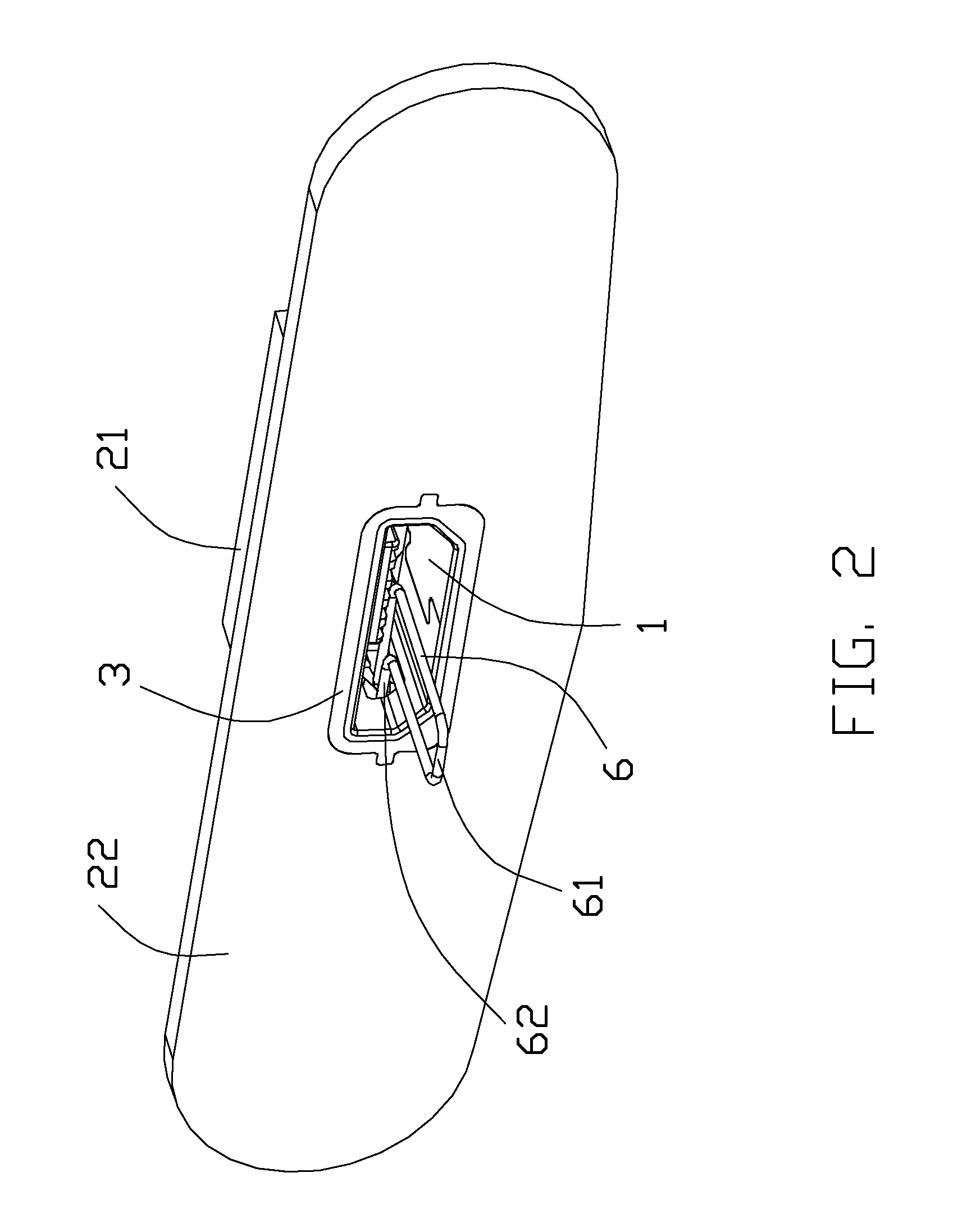 Electrical connector firmly assembled on and conveniently detachable from a panel via an extraction tool