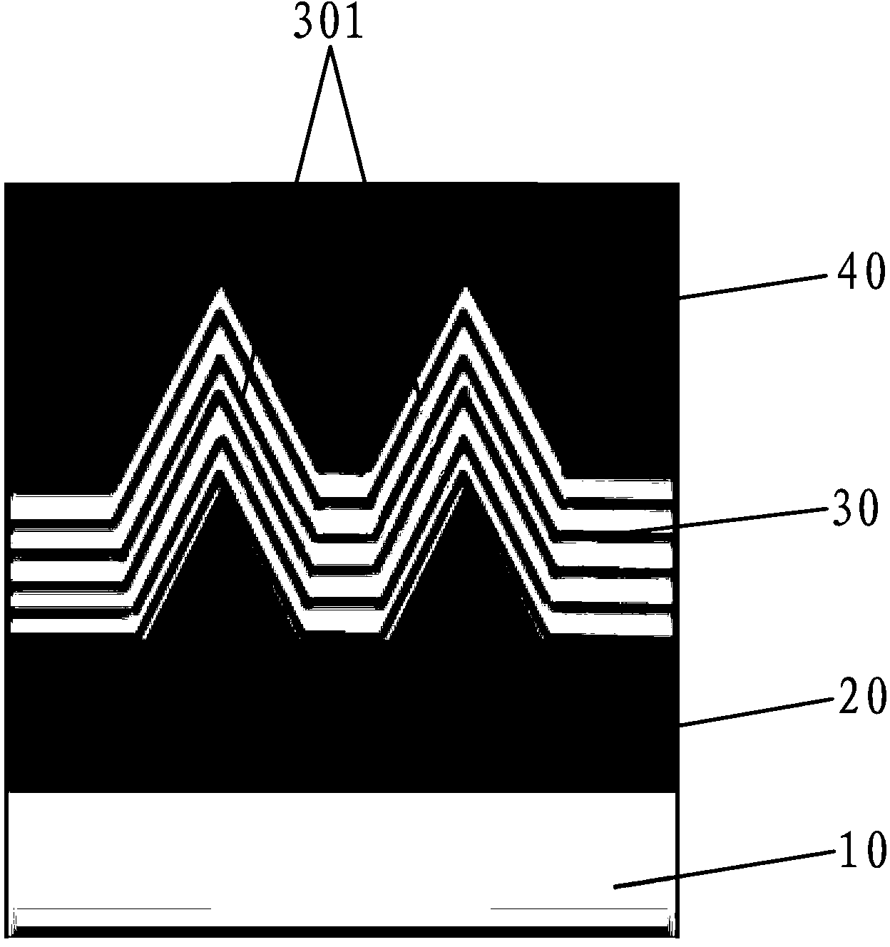 Preparation method of GaN-based LED epitaxial wafer enhancing luminescence efficiency