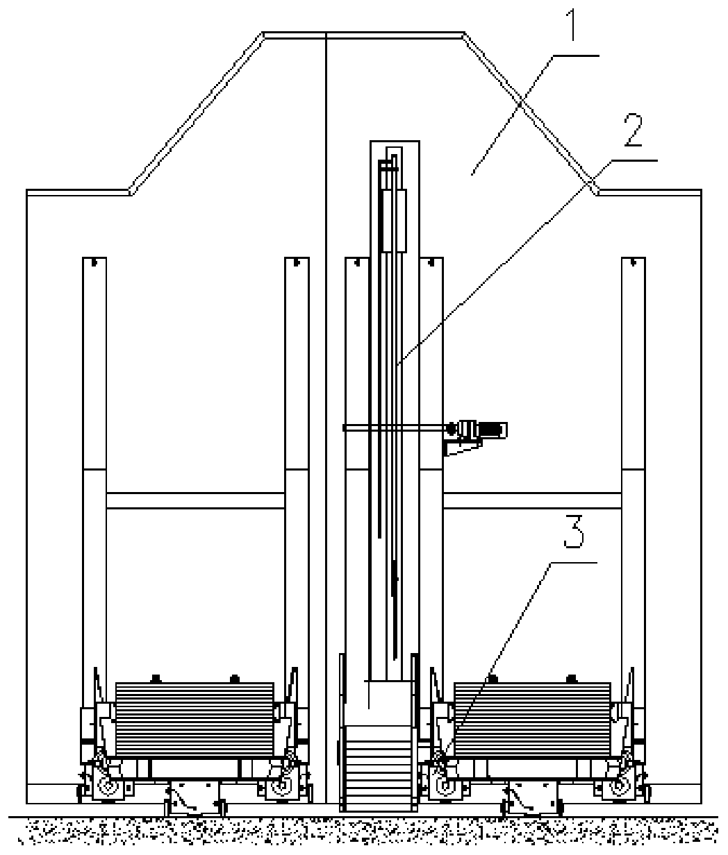 Automatic temperature measuring and sampling method for door of steelmaking converter