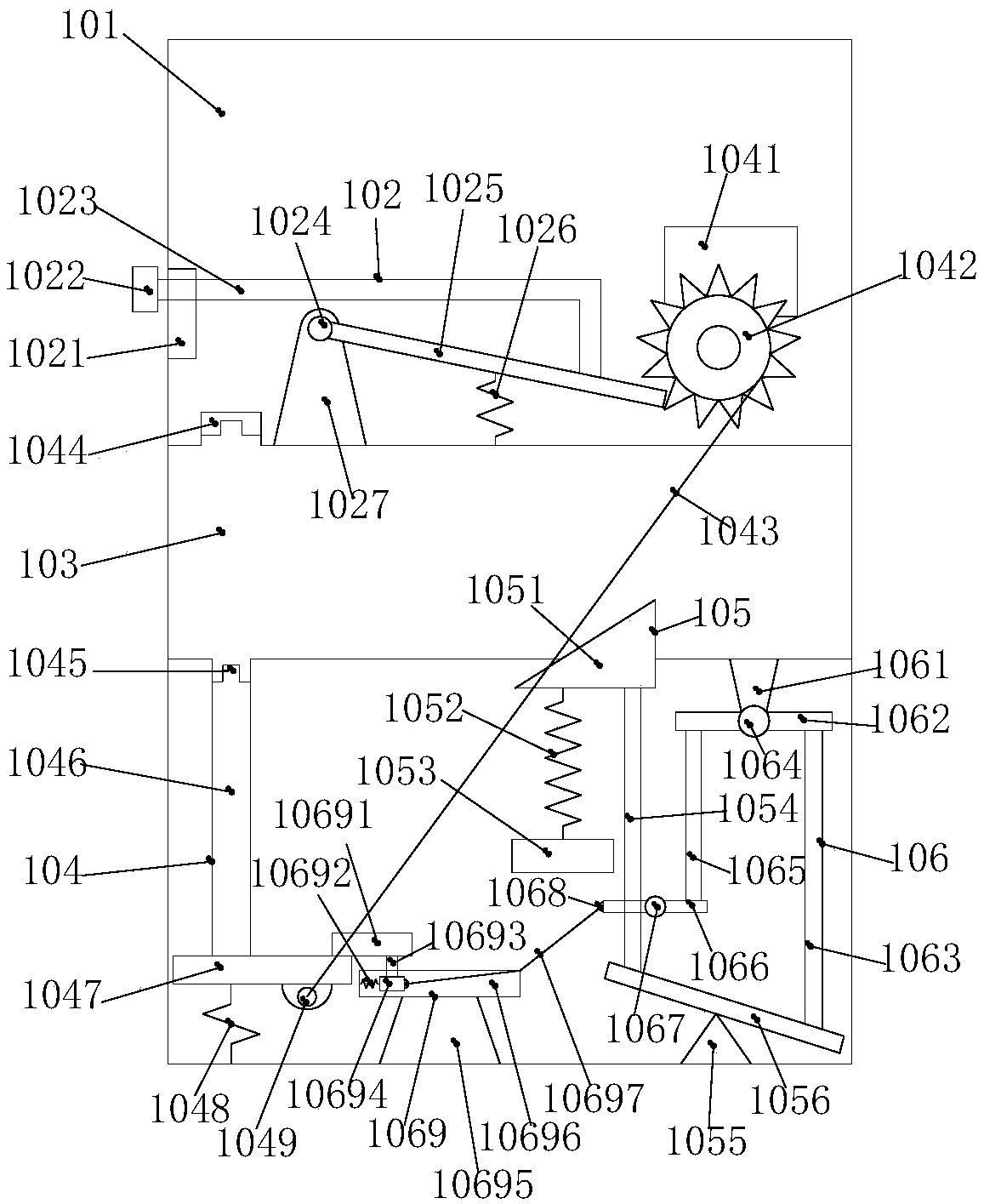 Automobile spare part modification processing device