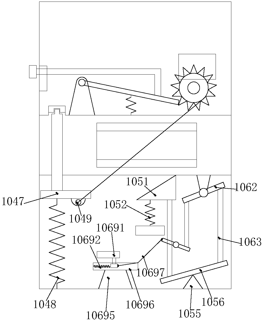 Automobile spare part modification processing device