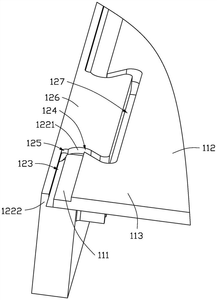 Connecting structure and method for connecting workpieces