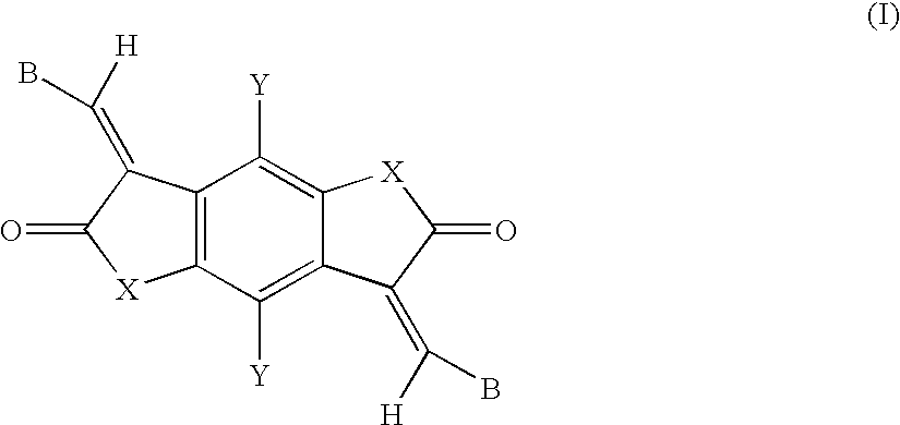 Polymeric articles comprising novel bismethine benzodifuranone derivative colorants