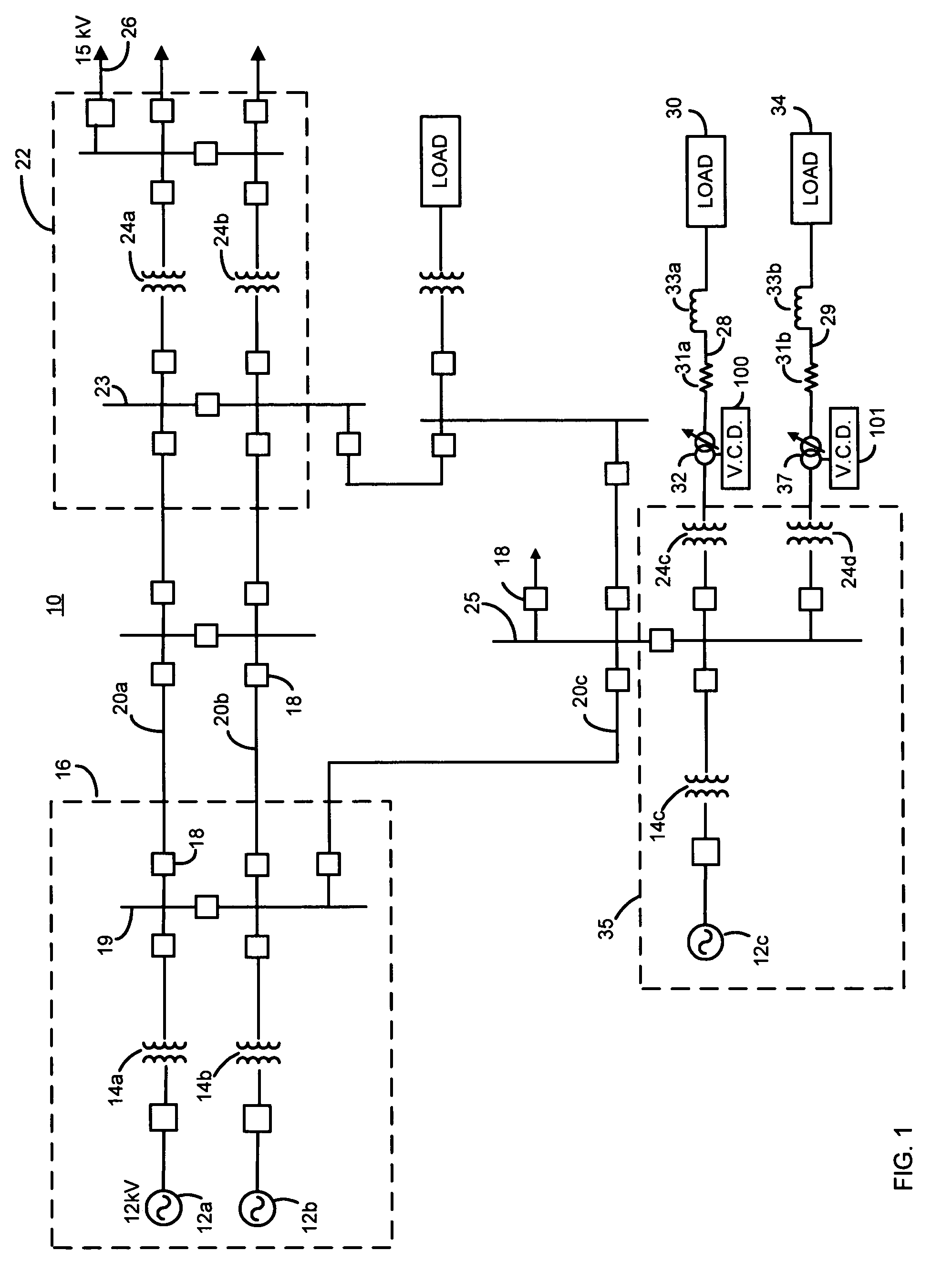 Apparatus and methods for providing a voltage adjustment for single-phase voltage regulator operation in a three-phase power system