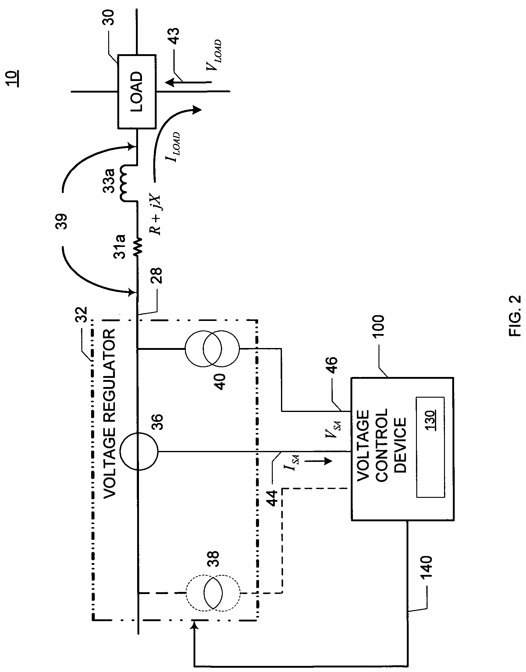 Apparatus and methods for providing a voltage adjustment for single-phase voltage regulator operation in a three-phase power system