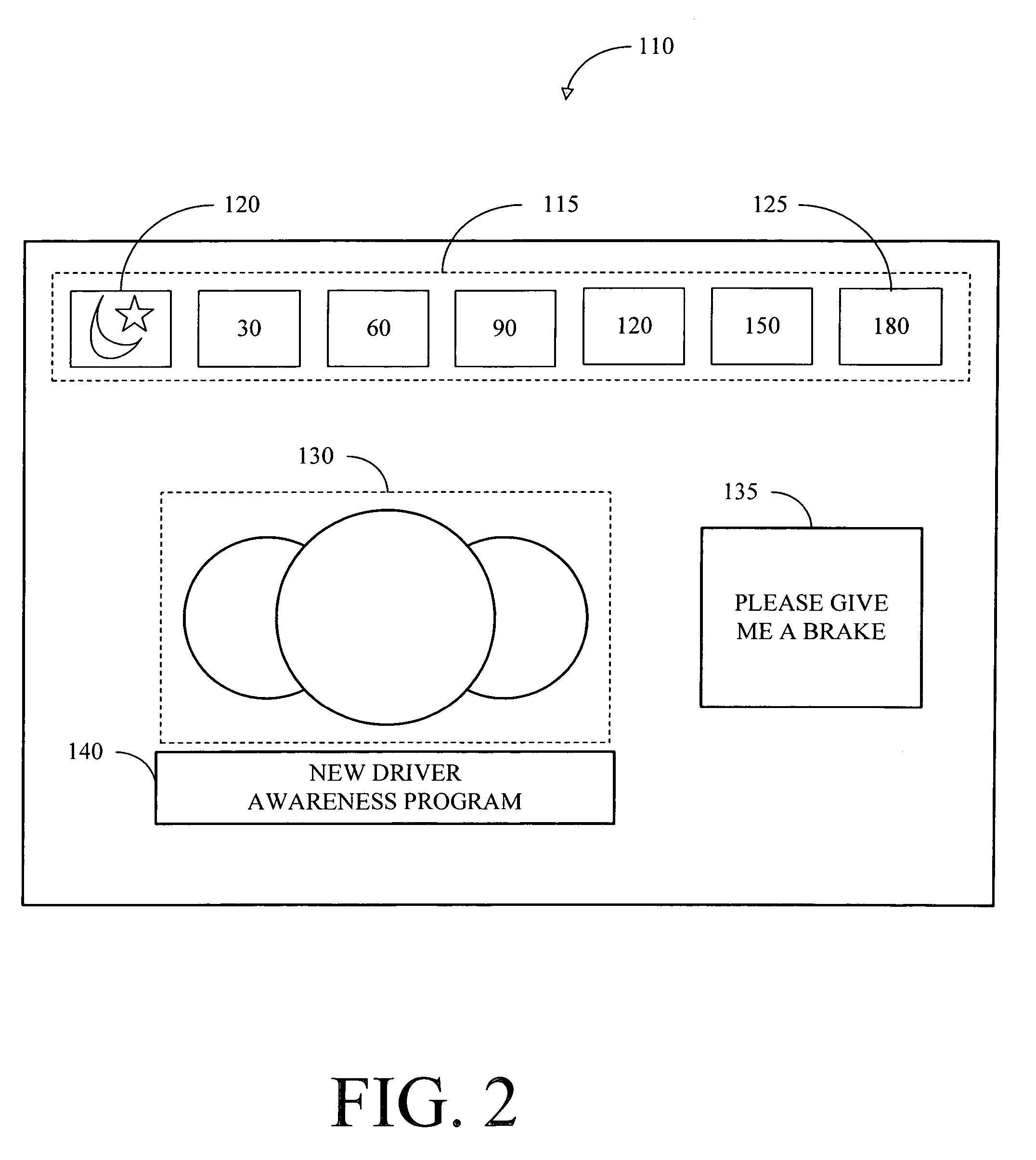 Apparatus and method for promoting new driver awareness