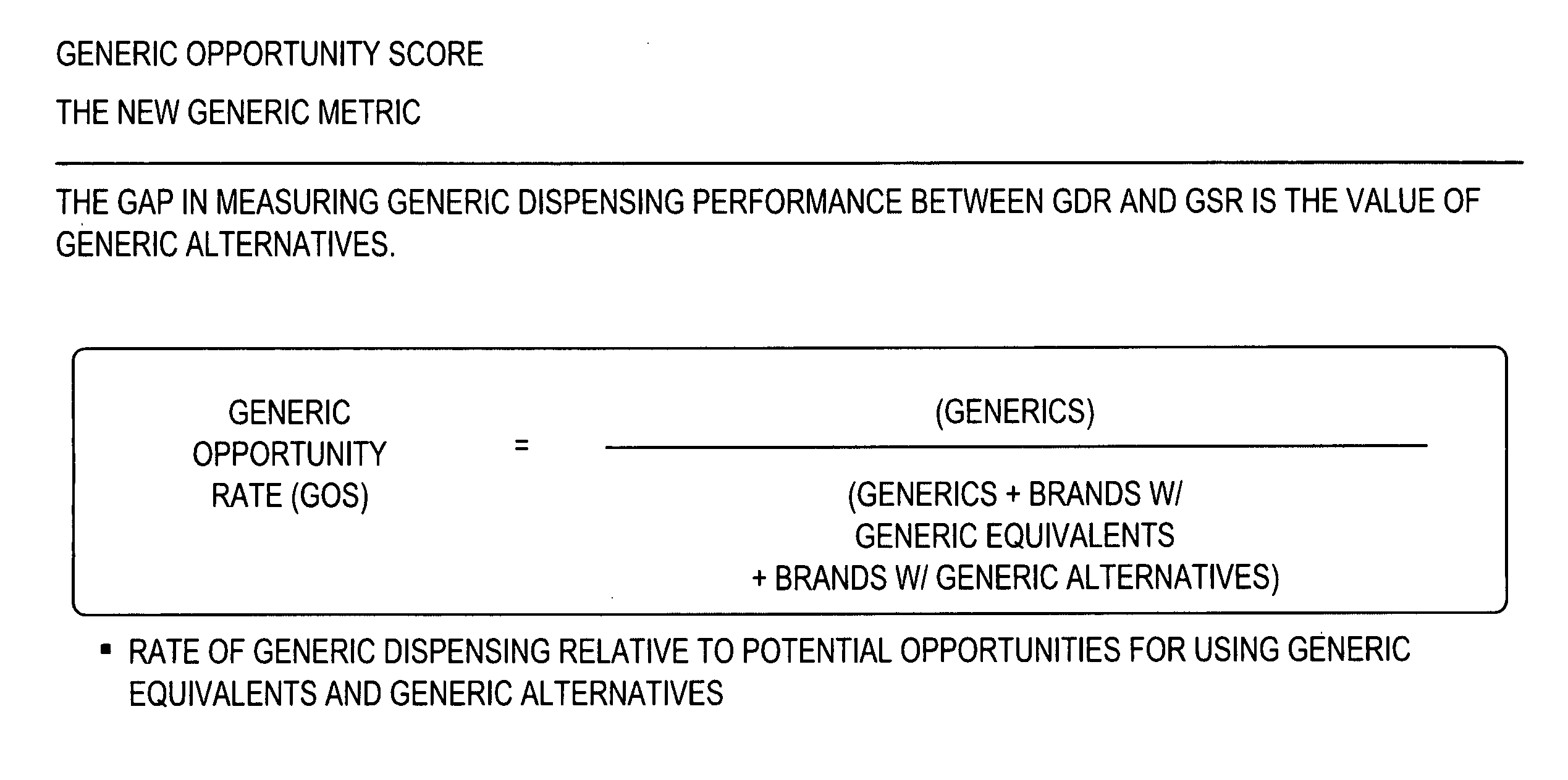 Methods and systems for generic opportunity scoring
