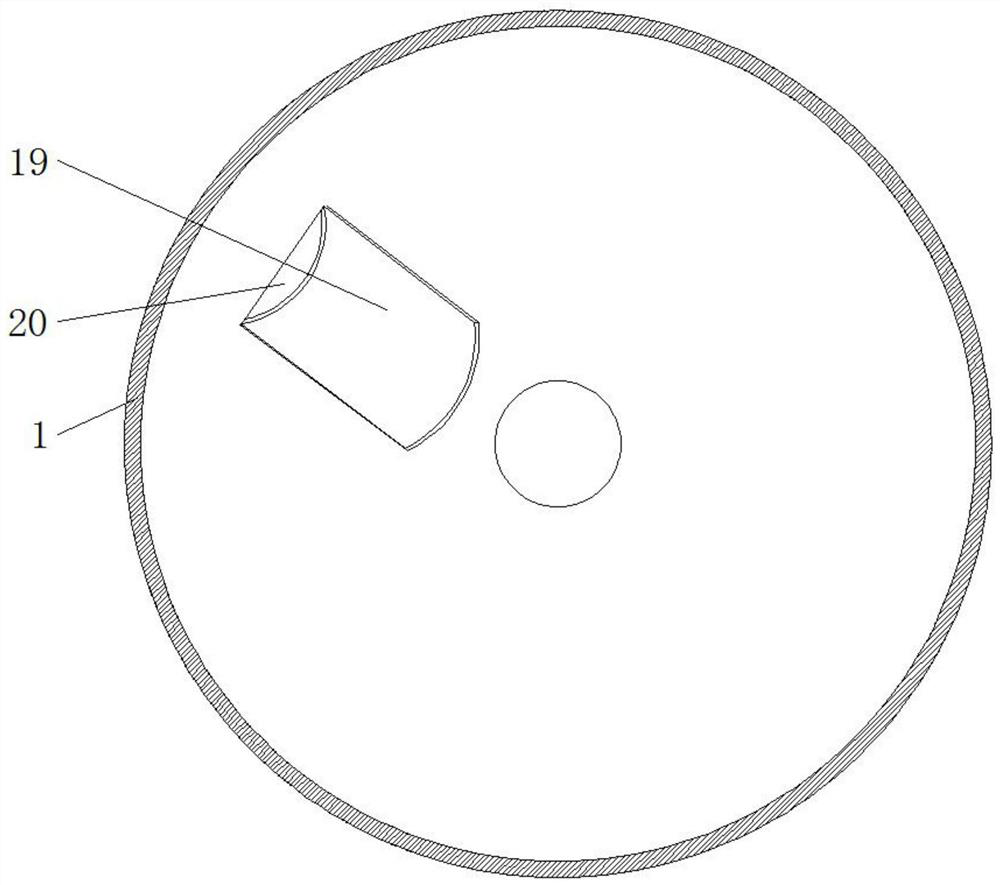 A continuous screening device for crop processing