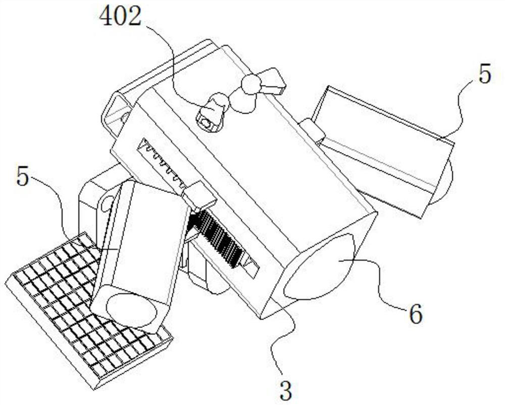 Tracking type energy-saving monitoring camera