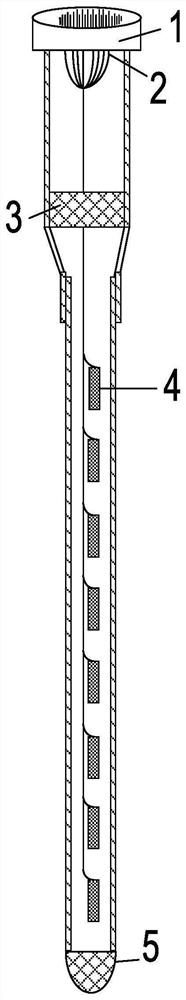 In-reactor neutron detector assembly for passive starting of nuclear power plant