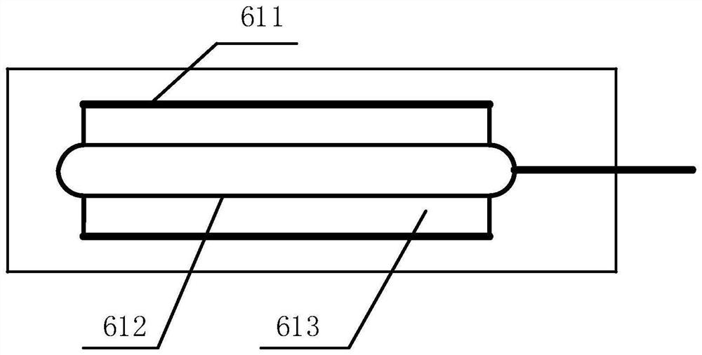 In-reactor neutron detector assembly for passive starting of nuclear power plant