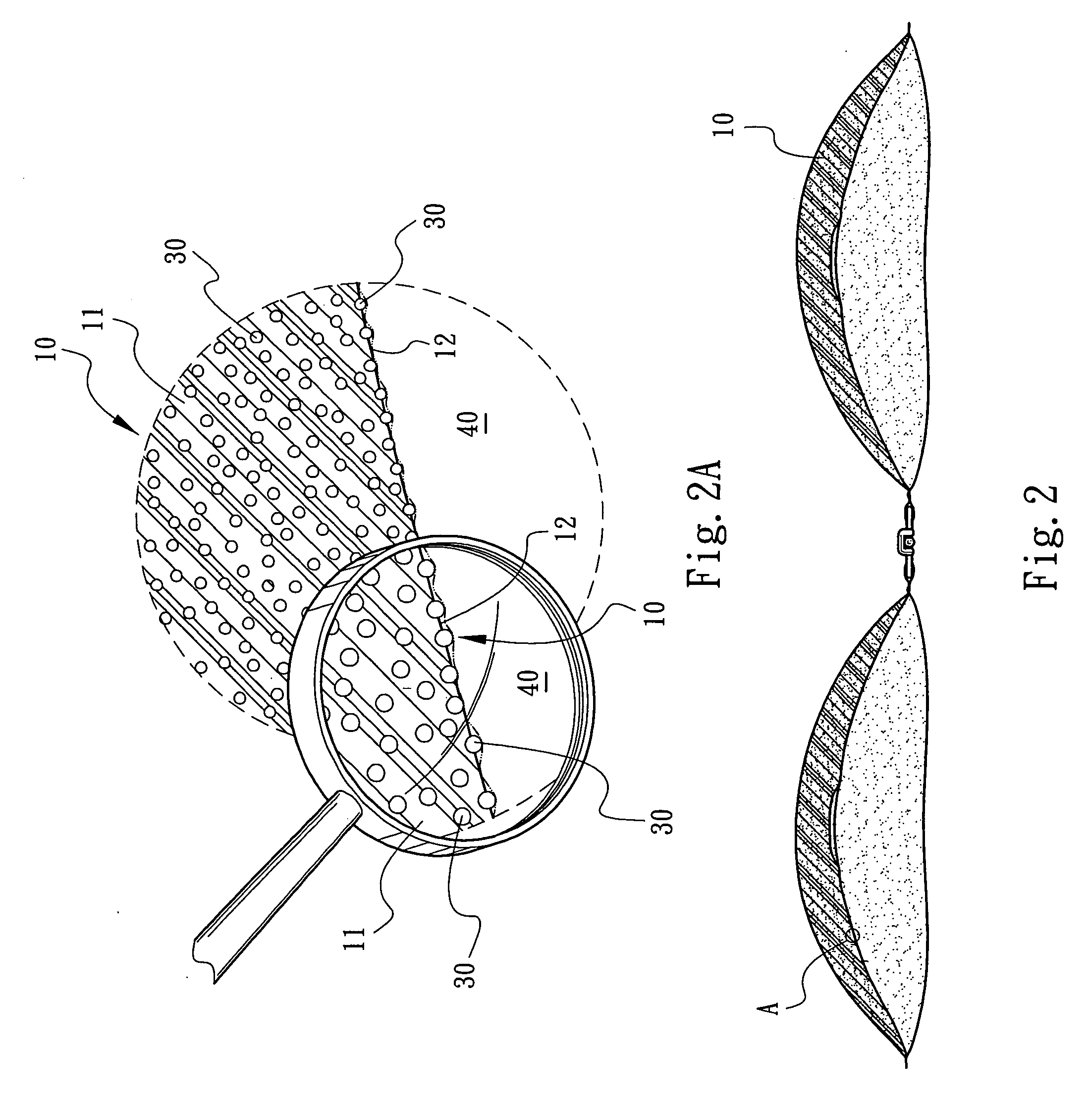Brassiere pad (cup) structure having negative electromagnetic energy