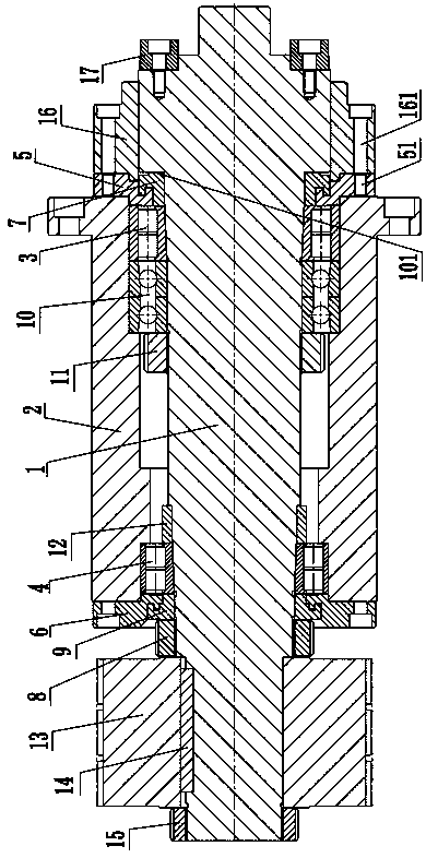 Milling machine spindle