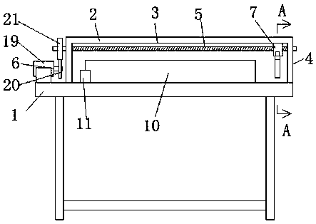 Yellow rice cake cutting device