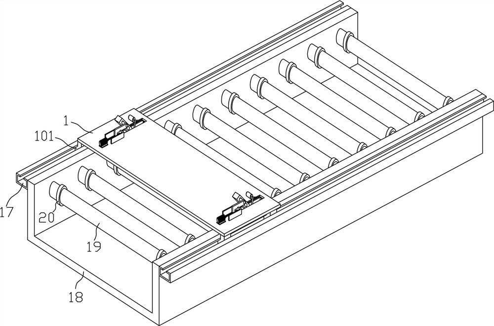 Rubber ring grinding device for float glass conveying roller way and grinding method