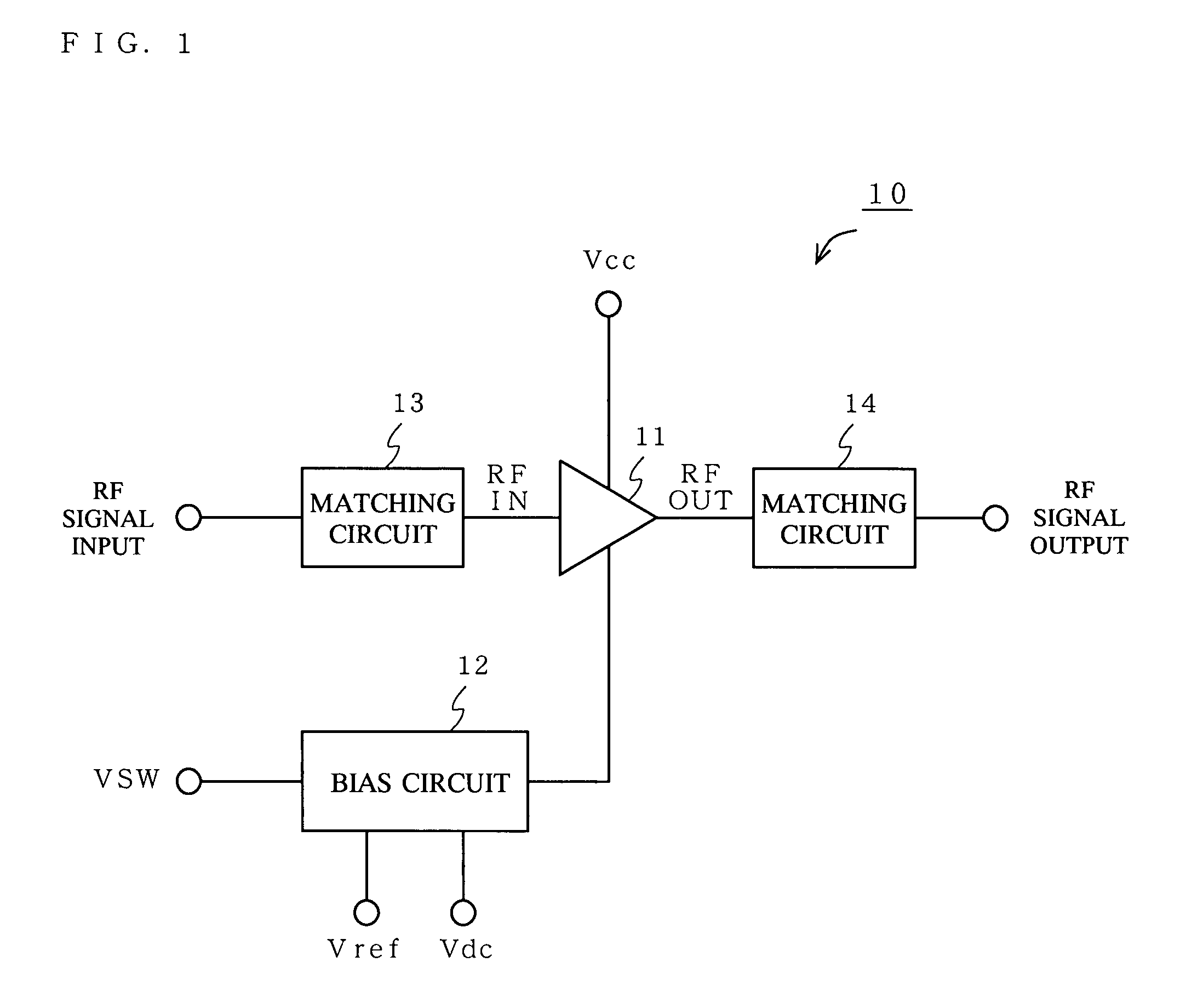 Radio frequency amplifier circuit and mobile communication terminal using the same