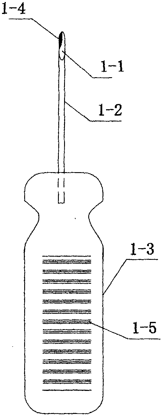 Medical needle knife and method for treating neck, shoulder, lumbar and leg pain by the medical needle knife