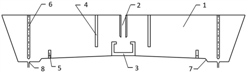 Stepped tundish and casting control method thereof