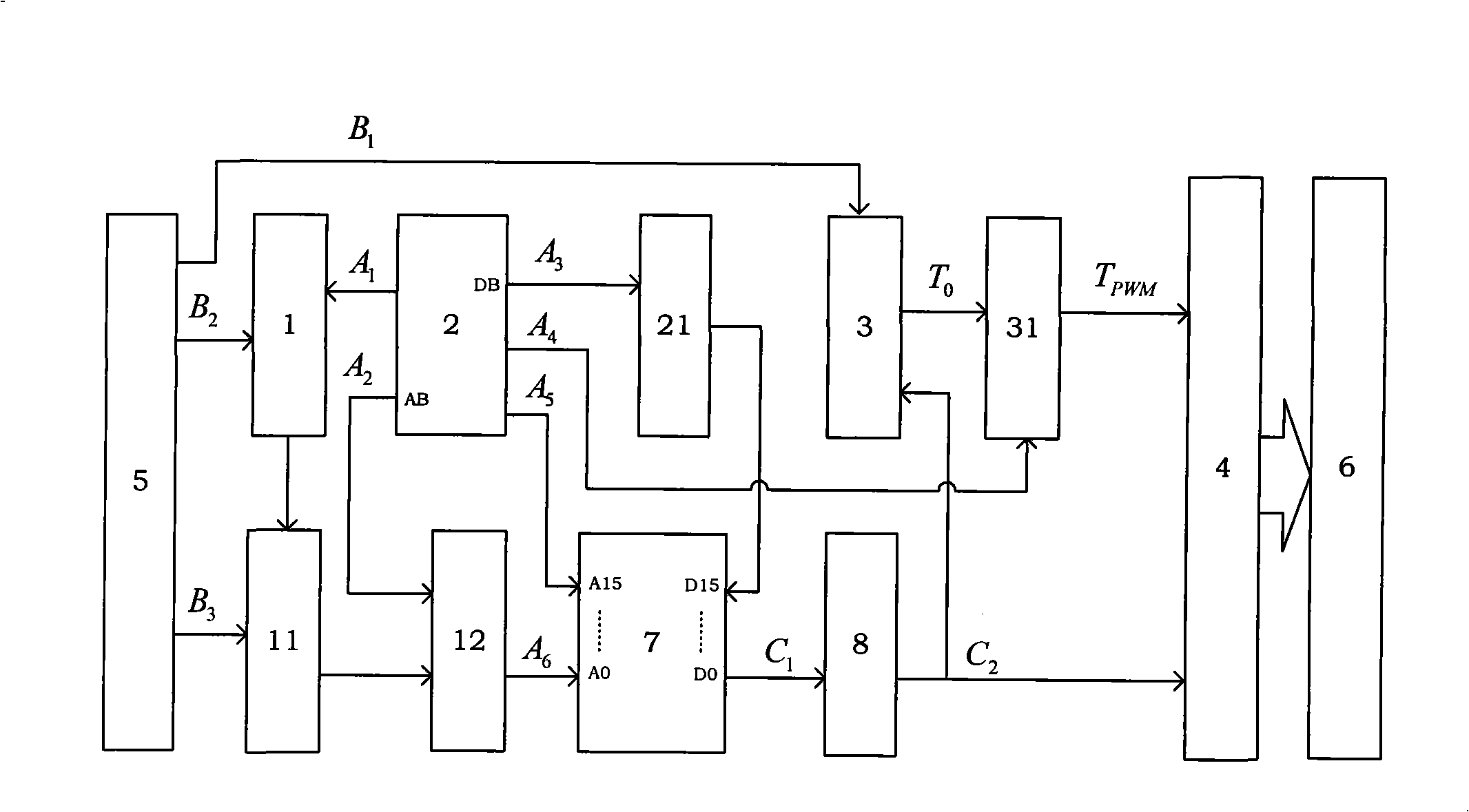 Numerical control wire-electrode cutting impulsing power source with controllable current waveform