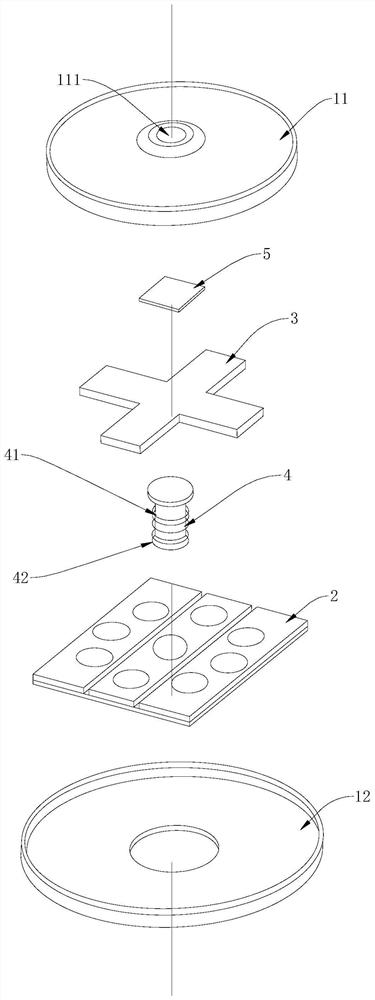 Photochemical POCT all-in-one testing system and testing method