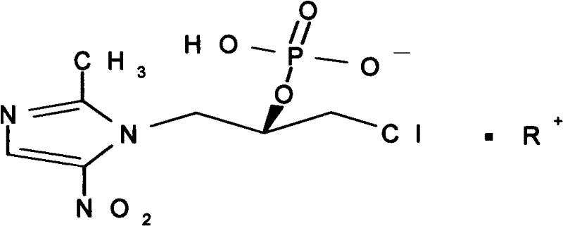 S-Ornidazole phosphate amino acid salt, its preparation method and application