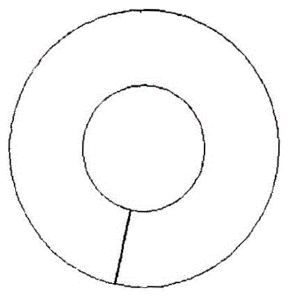 A kind of silver-substituting copper-phosphorus-tin solder ring and preparation method thereof