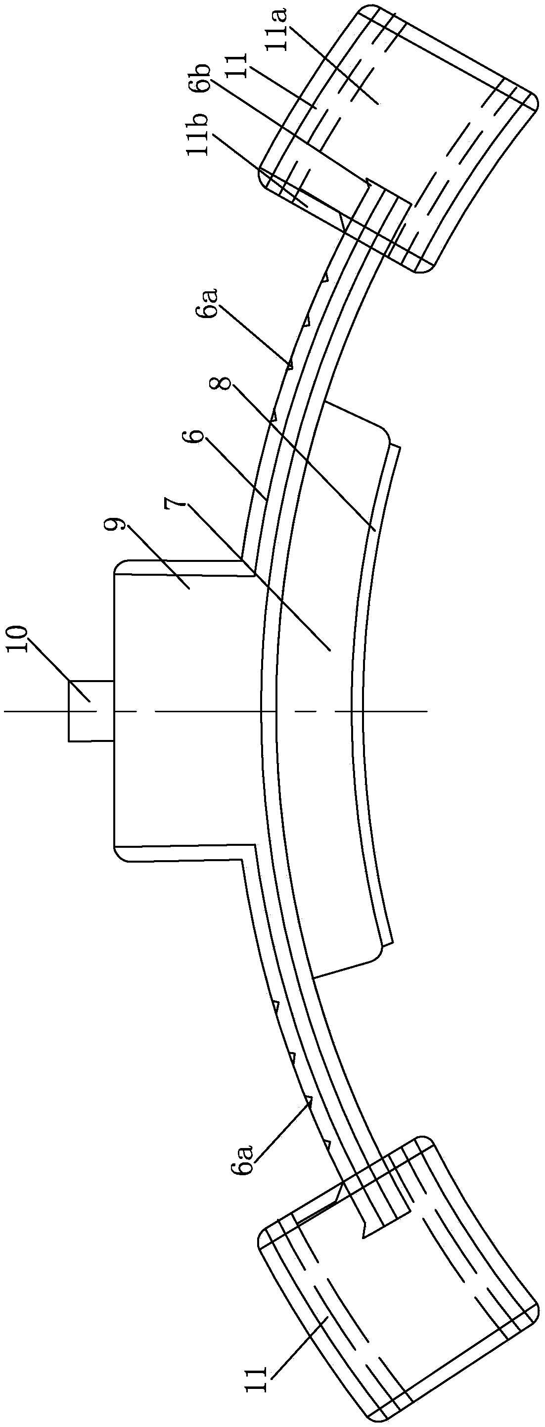 A chest and abdomen combined cardiopulmonary resuscitator