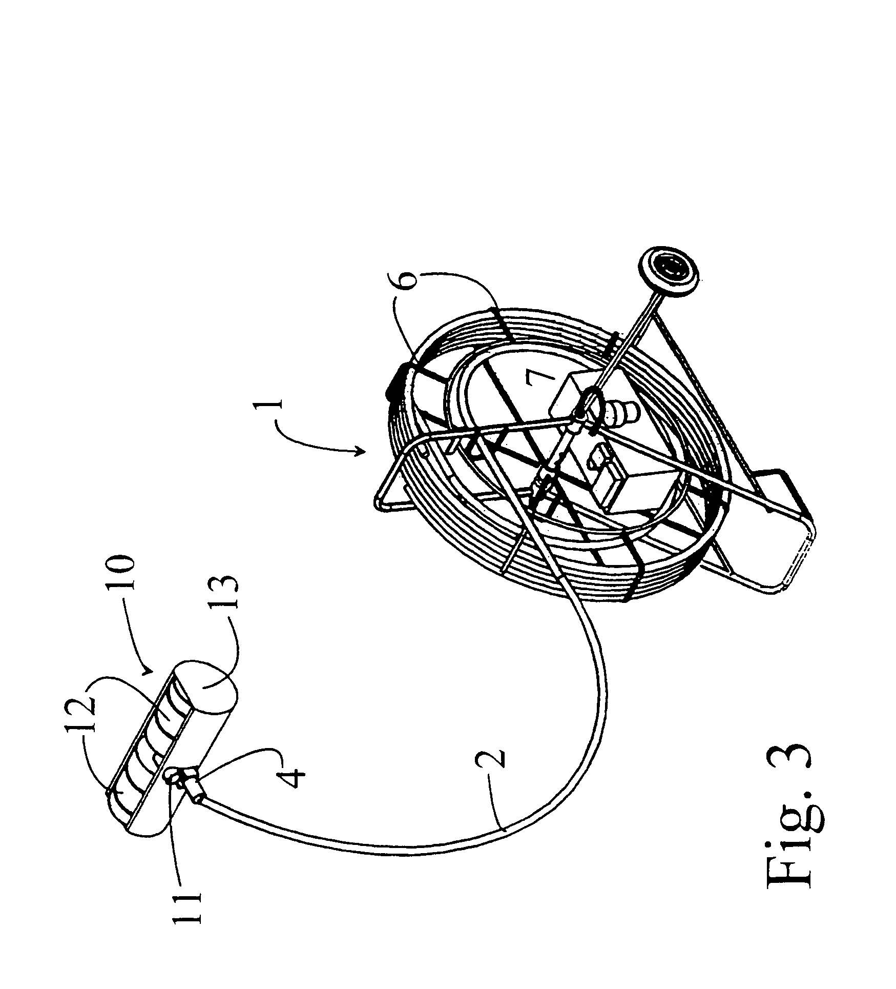 Apparatus for cleaning channels for air conditioning and other purposes