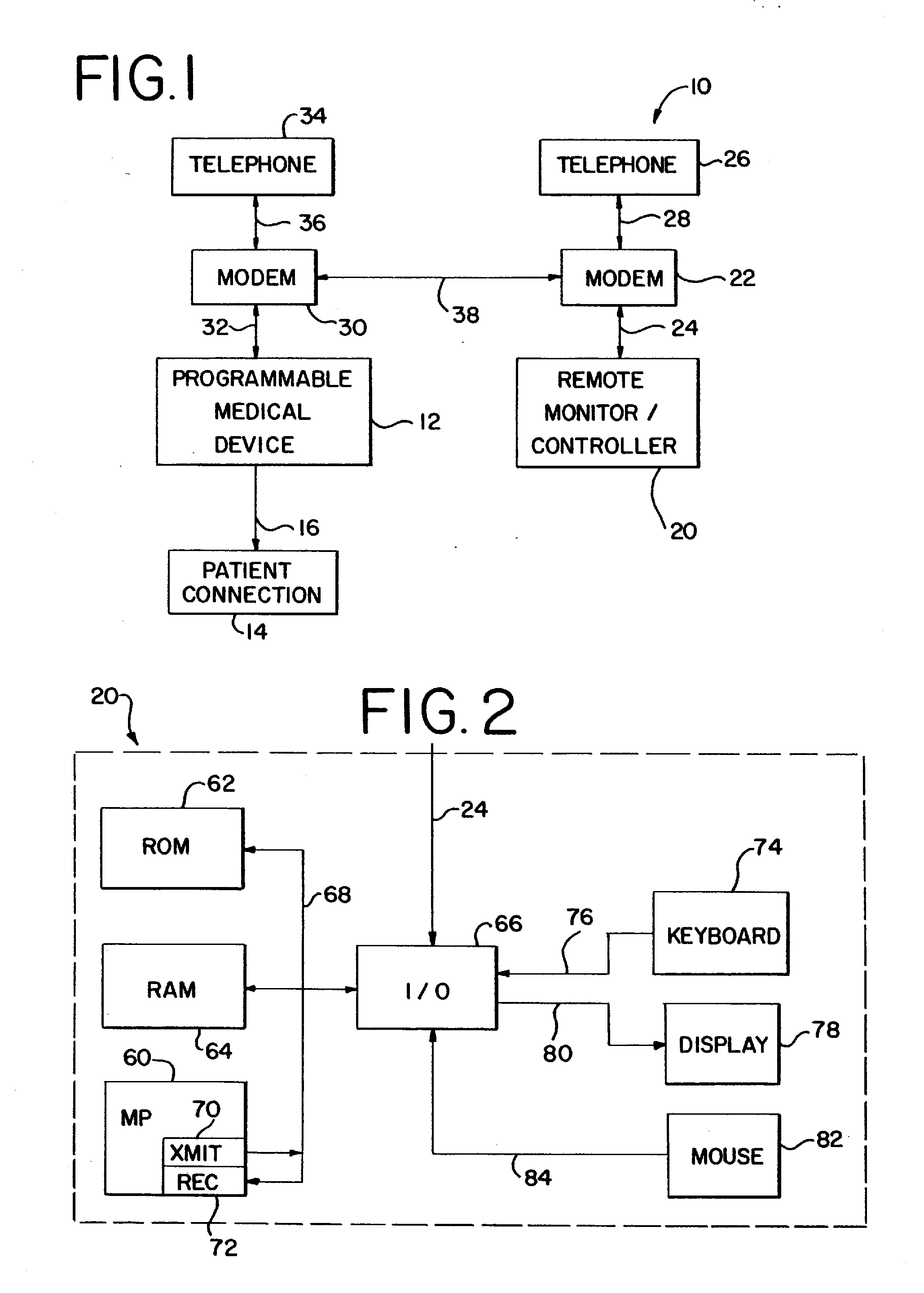Medical apparatus using selective graphical interface