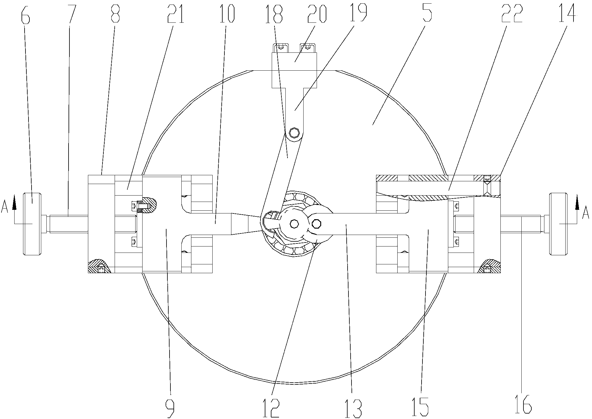 Cutting device for metal fine tube of high-precision silicon sensor