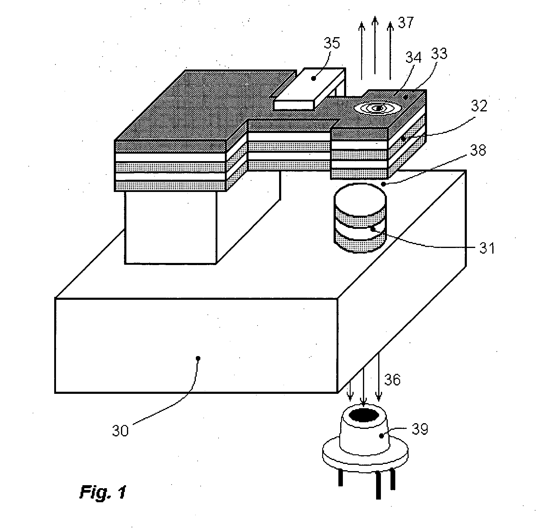 System and method for measuring physical stimuli using vertical cavity surface emitting lasers with integrated tuning means